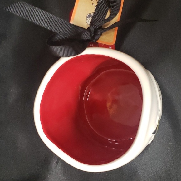 Peanuts by Rae Dunn "CAUTION, I BITE" with Snoopy Double Sided Tall Mug - Picture 6 of 6